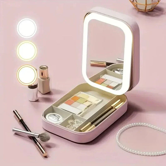 Ozylon™ Premium Makeup Bag with Mirror