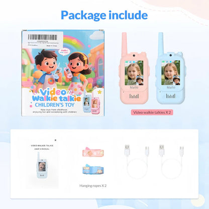 Video Walkie Talkie™ | For kids (2 pack)